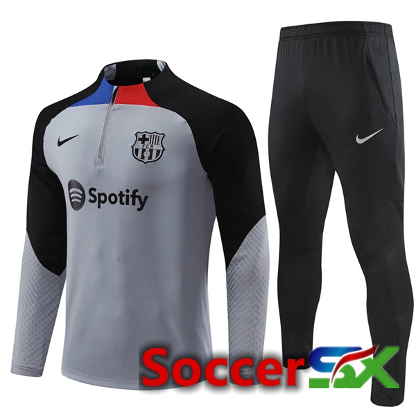 FC Barcelona Training Jacket Suit Grey 2022/2023