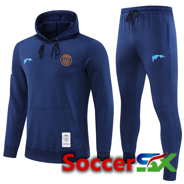 Paris PSG Training Tracksuit Hoodie Royal Blue 2022/2023