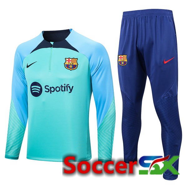 FC Barcelona Training Jacket Suit Green 2022/2023