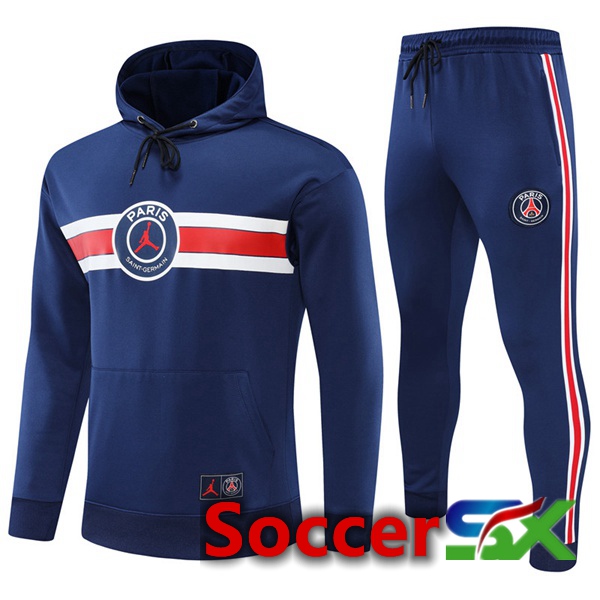 JORDAN Paris PSG Training Tracksuit Hoodie Blue 2022/2023