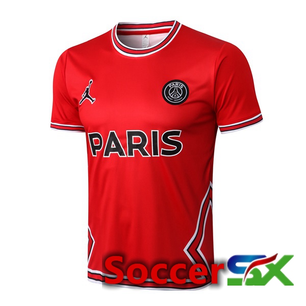 Paris PSG Training T Shirt Red 2022/2023