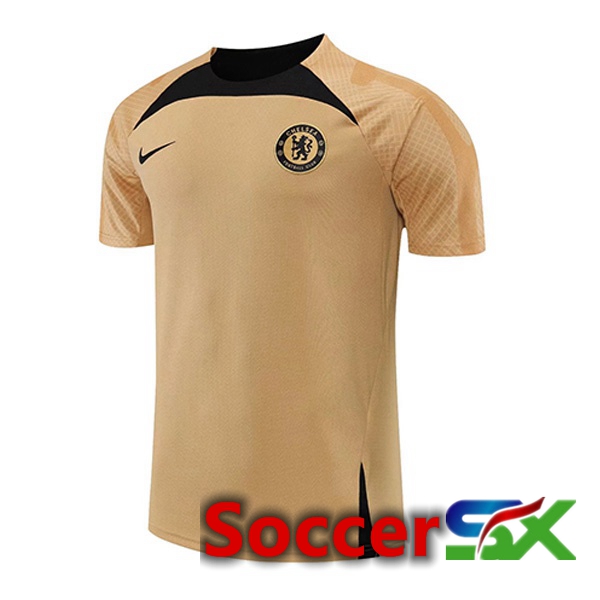 FC Chelsea Training T Shirt Yellow 2022/2023