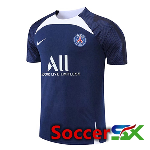 Paris PSG Training T Shirt Royal Blue 2022/2023