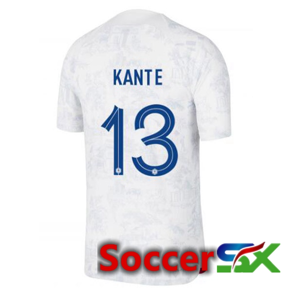 France (KANTE 13) Away Jersey White 2023/2023