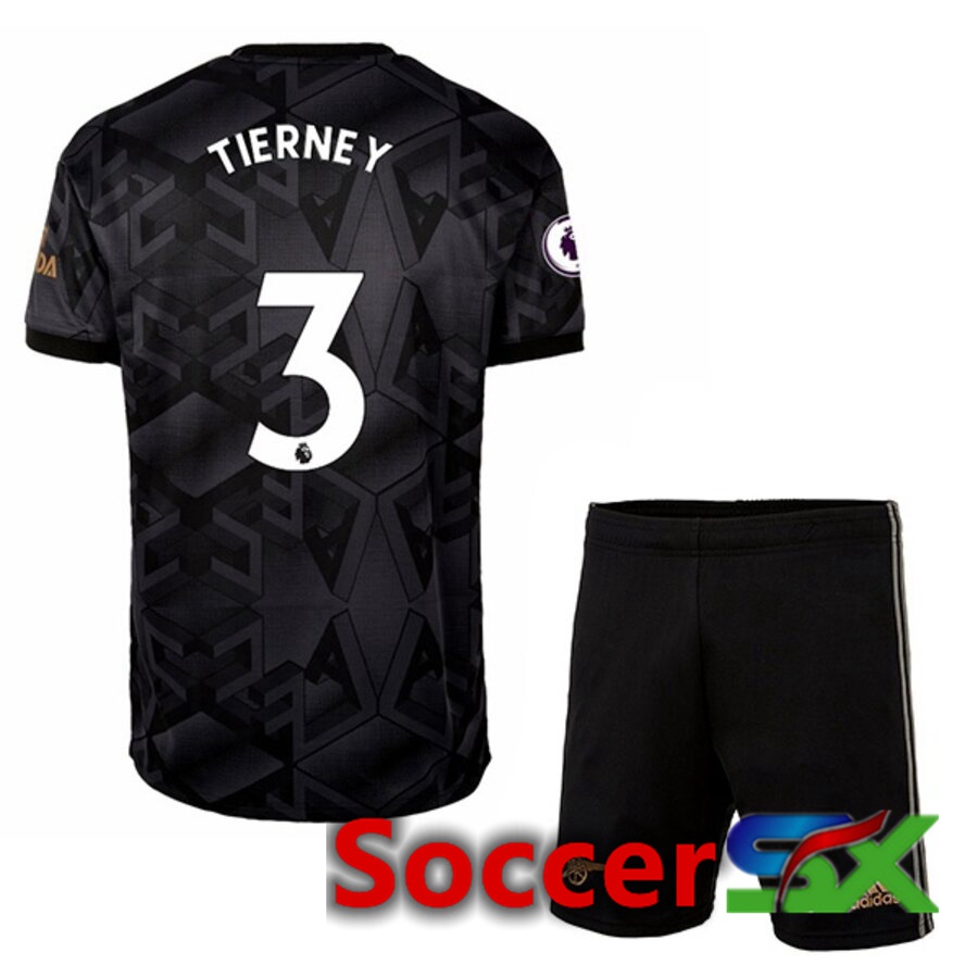 Arsenal (TIERNEY 3) Kids Away Jersey 2022/2023