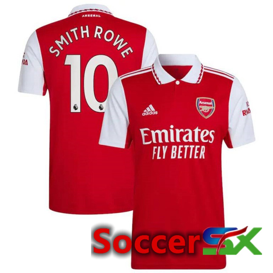Arsenal (SMITH ROWE 10) Home Jersey 2022/2023