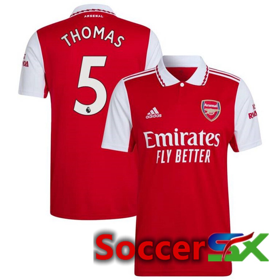 Arsenal (THOMAS 5) Home Jersey 2022/2023