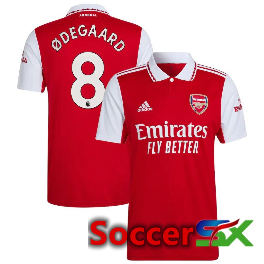 Arsenal (ØDEGAARD 8) Home Jersey 2022/2023