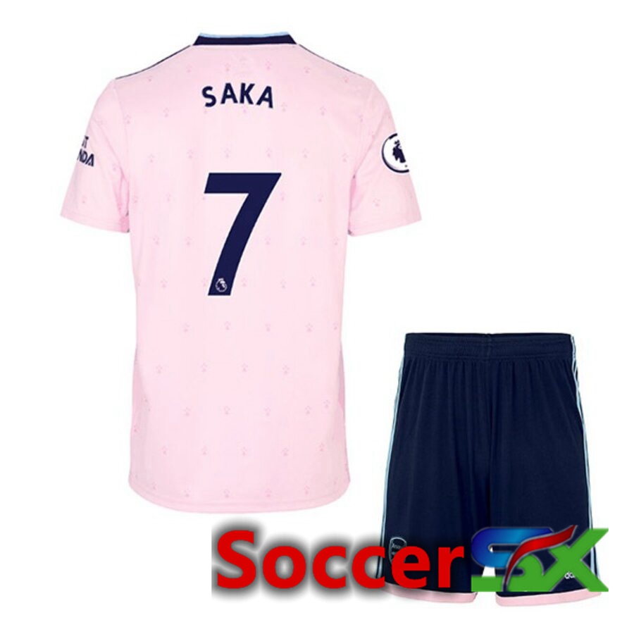 Arsenal (SAKA 7) Kids Third Jersey 2022/2023