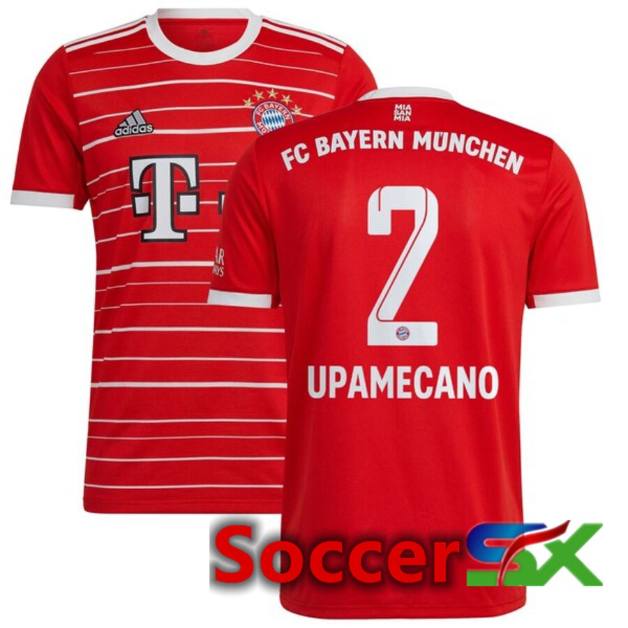 Bayern Munich (UPAMECANO 2) Home Jersey 2022/2023