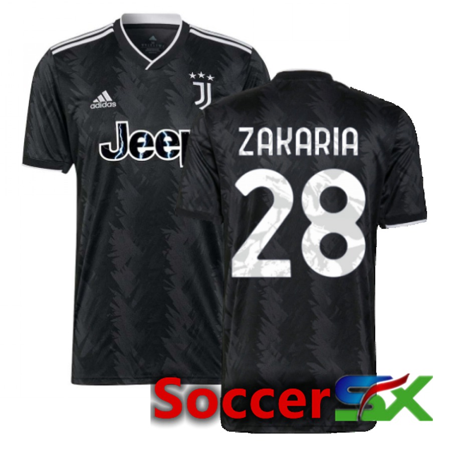 Juventus (Zakaria 28) Away Jersey 2022/2023