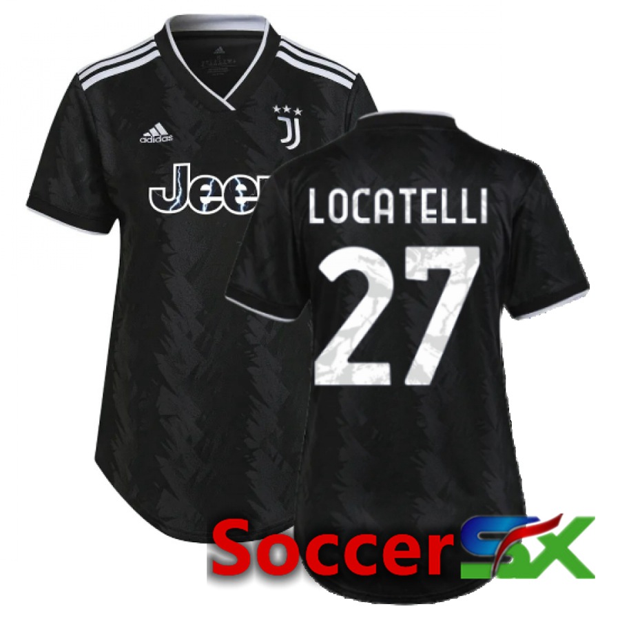 Juventus (Locatelli 27) Womens Away Jersey 2022/2023