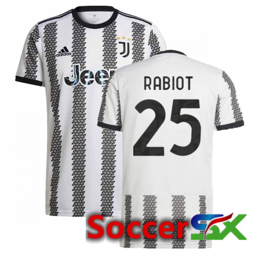 Juventus (Rabiot 25) Home Jersey 2022/2023
