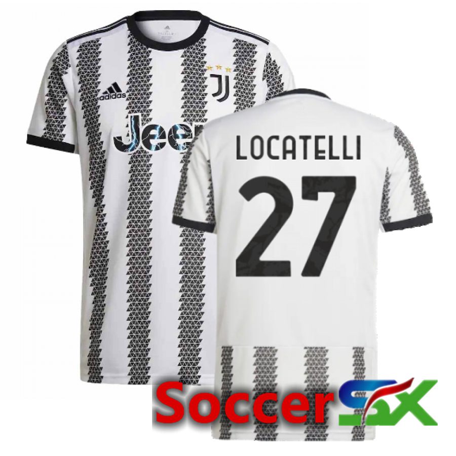 Juventus (Locatelli 27) Home Jersey 2022/2023