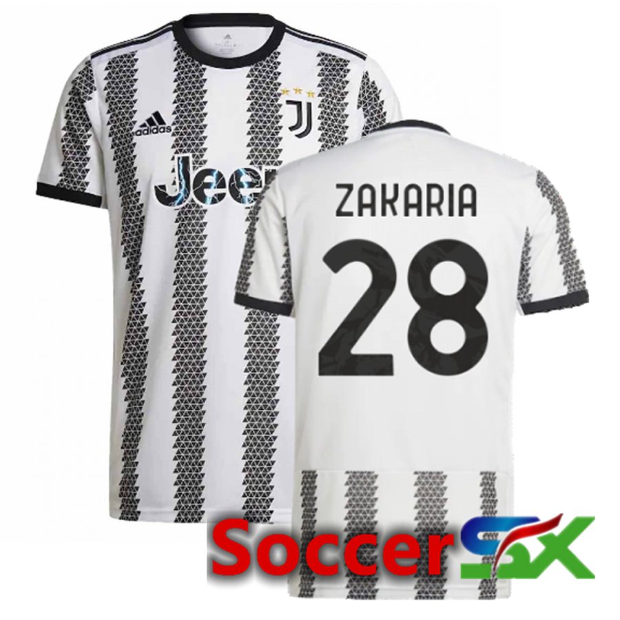 Juventus (Zakaria 28) Home Jersey 2022/2023
