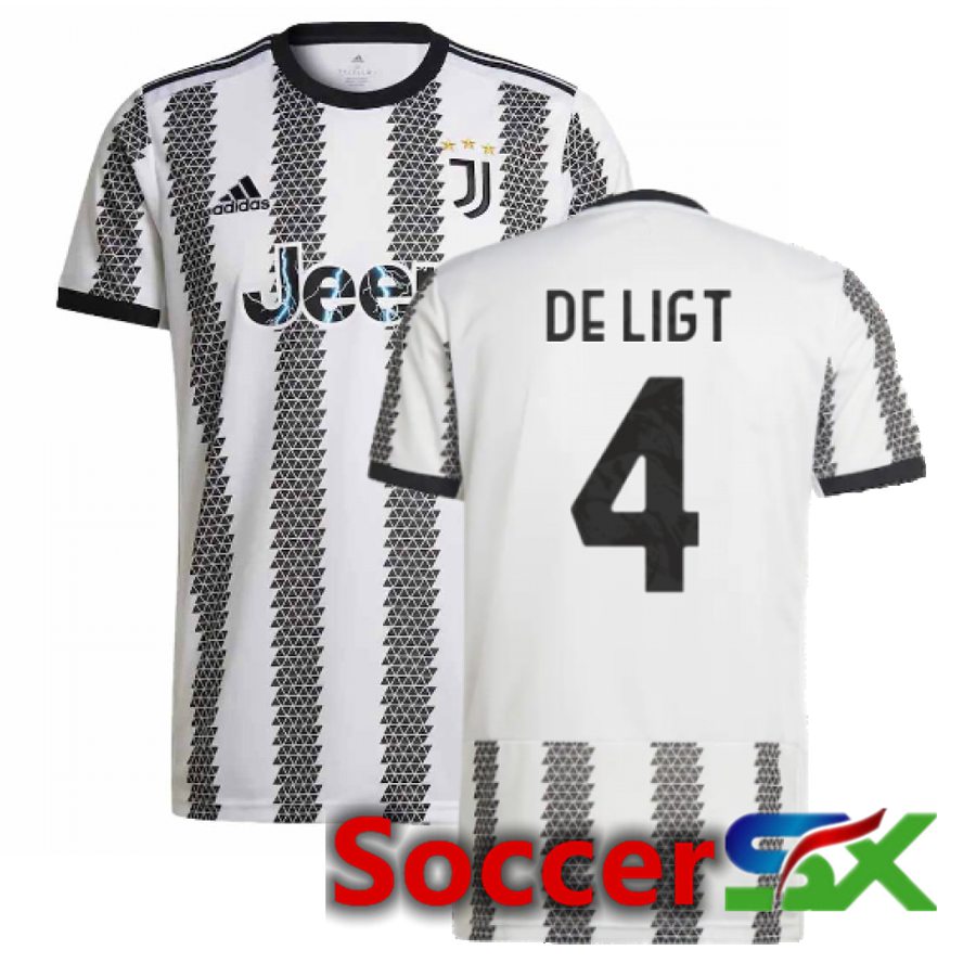 Juventus (De Ligt 4) Home Jersey 2022/2023