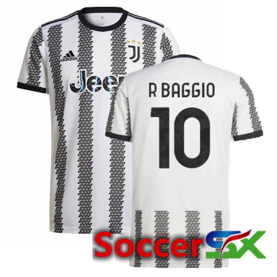 Juventus (R Baggio 10) Home Jersey 2022/2023