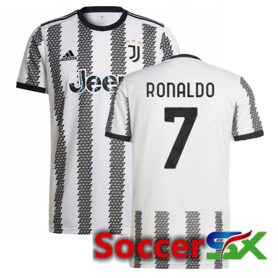 Juventus (Ronaldo 7) Home Jersey 2022/2023