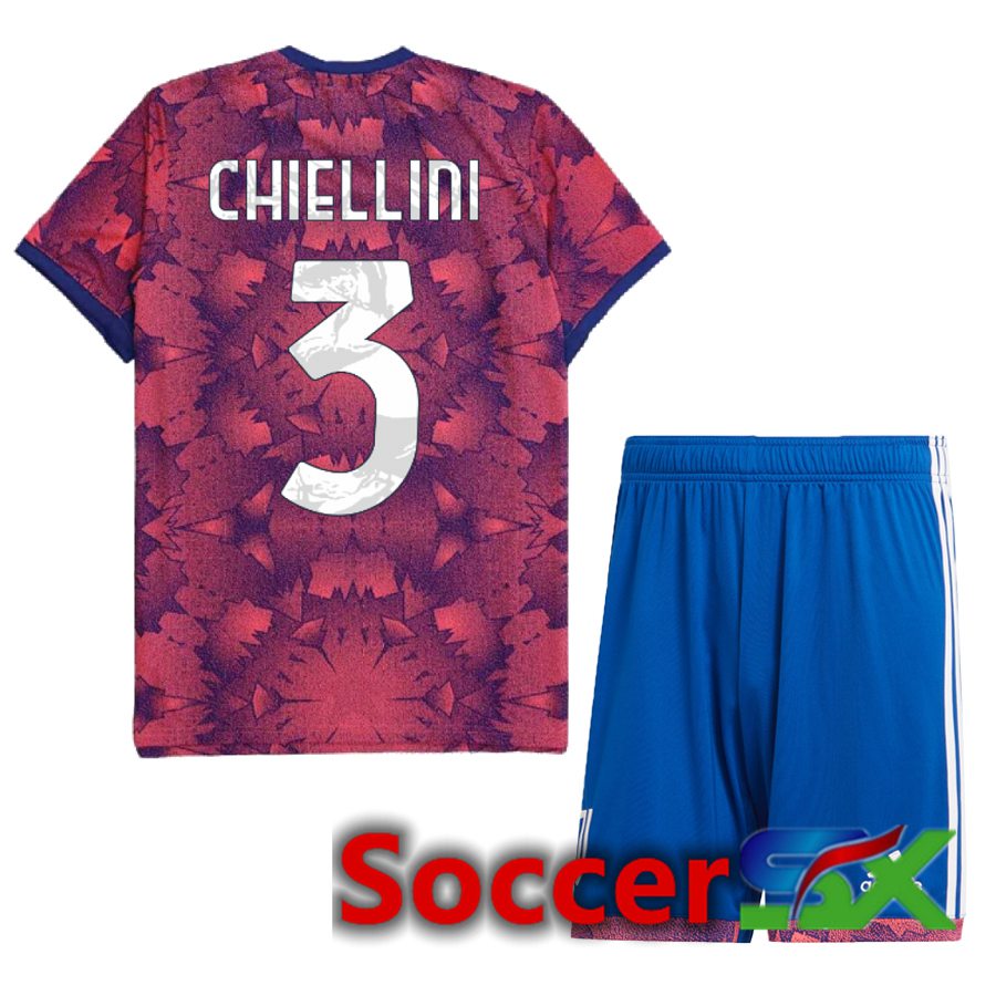 Juventus (Chiellini 3) Kids Third Jersey 2022/2023