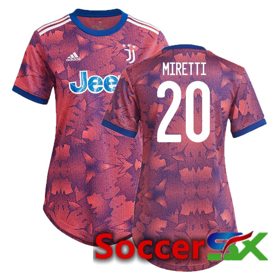 Juventus (Miretti 20) Womens Third Jersey 2022/2023
