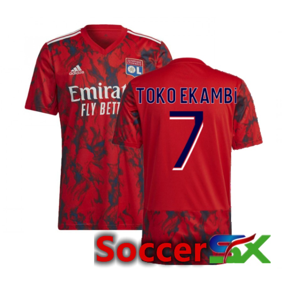 Olympique Lyon (Toko Ekambi 7) Away Jersey 2022/2023