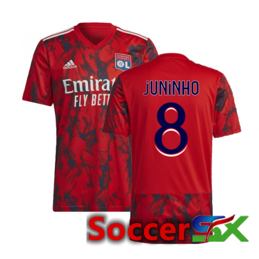 Olympique Lyon (Juninho 8) Away Jersey 2022/2023