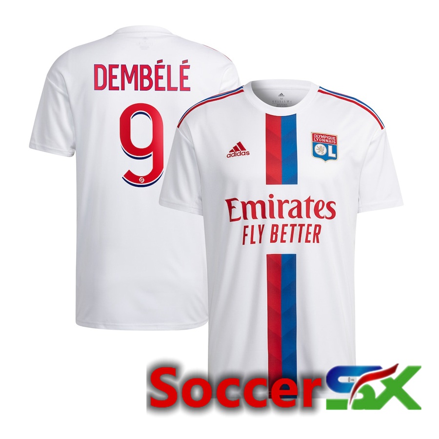 Olympique Lyon (Dembele 9) Home Jersey 2022/2023