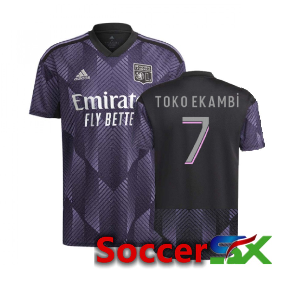 Olympique Lyon (Toko Ekambi 7) Third Jersey 2022/2023