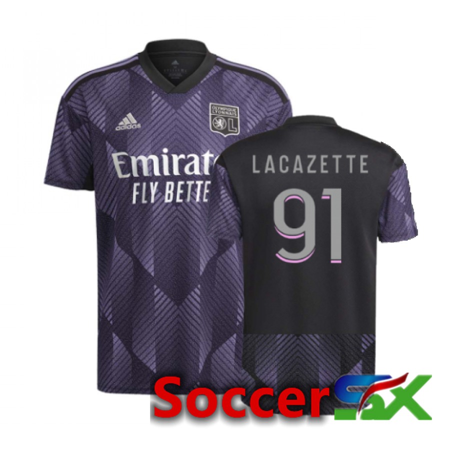 Olympique Lyon (Lacazette 91) Third Jersey 2022/2023