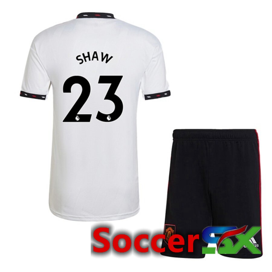 Manchester United (SHAW 23) Kids Away Jersey 2022/2023