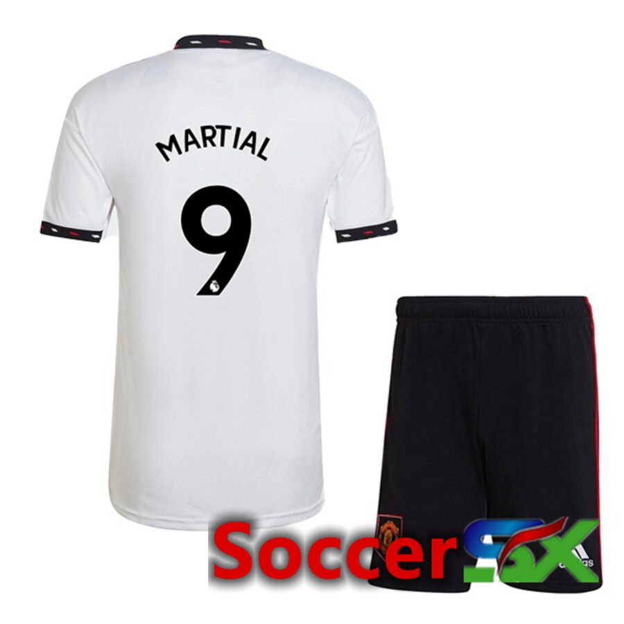 Manchester United (MARTIAL 9) Kids Away Jersey 2022/2023