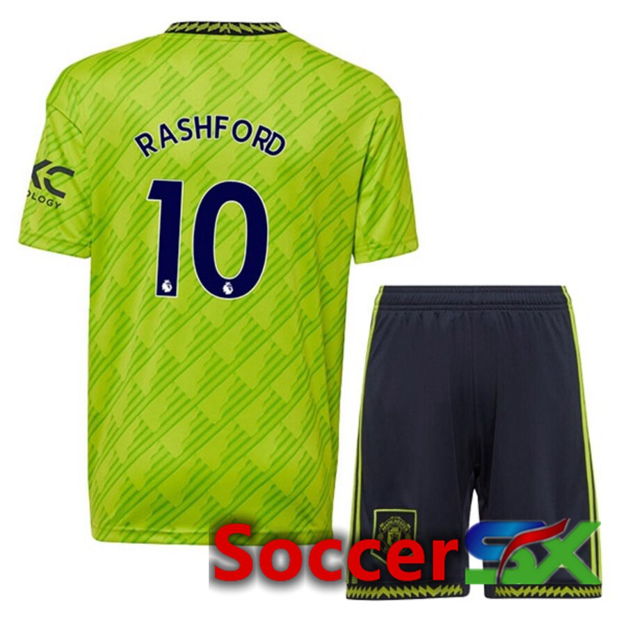 Manchester United (RASHFORD 10) Kids Third Jersey 2022/2023