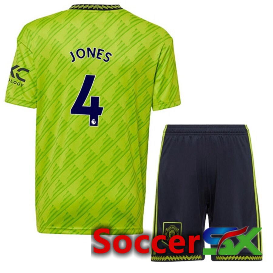 Manchester United (JONES 4) Kids Third Jersey 2022/2023