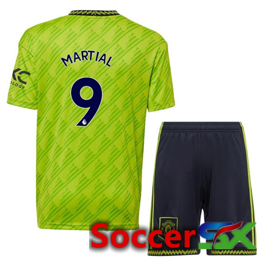 Manchester United (MARTIAL 9) Kids Third Jersey 2022/2023