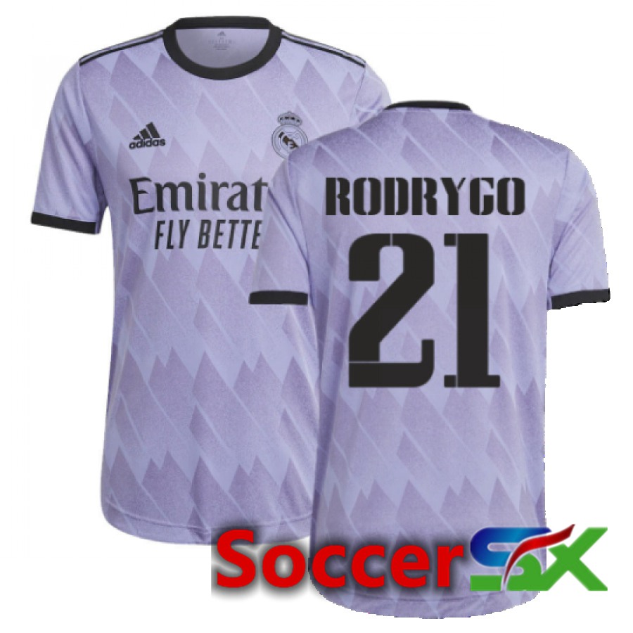 Real Madrid (Rodrygo 21) Away Jersey 2022/2023