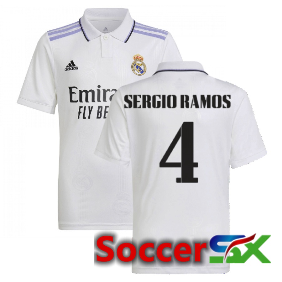 Real Madrid (Sergio Ramos 4) Home Jersey 2022/2023