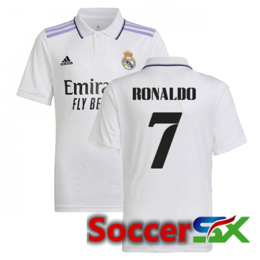 Real Madrid (Ronaldo 7) Home Jersey 2022/2023