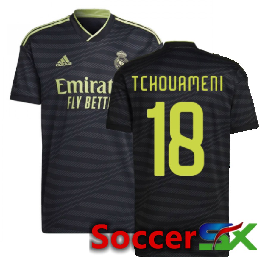Real Madrid (Tchouameni 18) Third Jersey 2022/2023