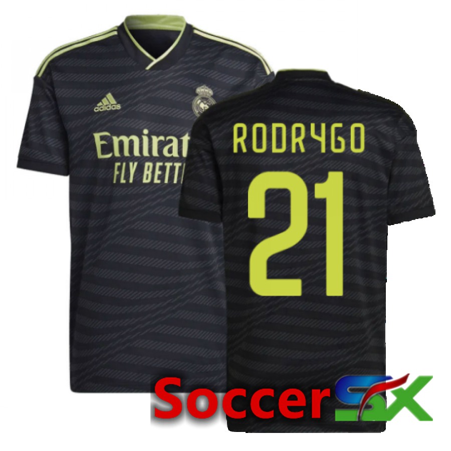 Real Madrid (Rodrygo 21) Third Jersey 2022/2023