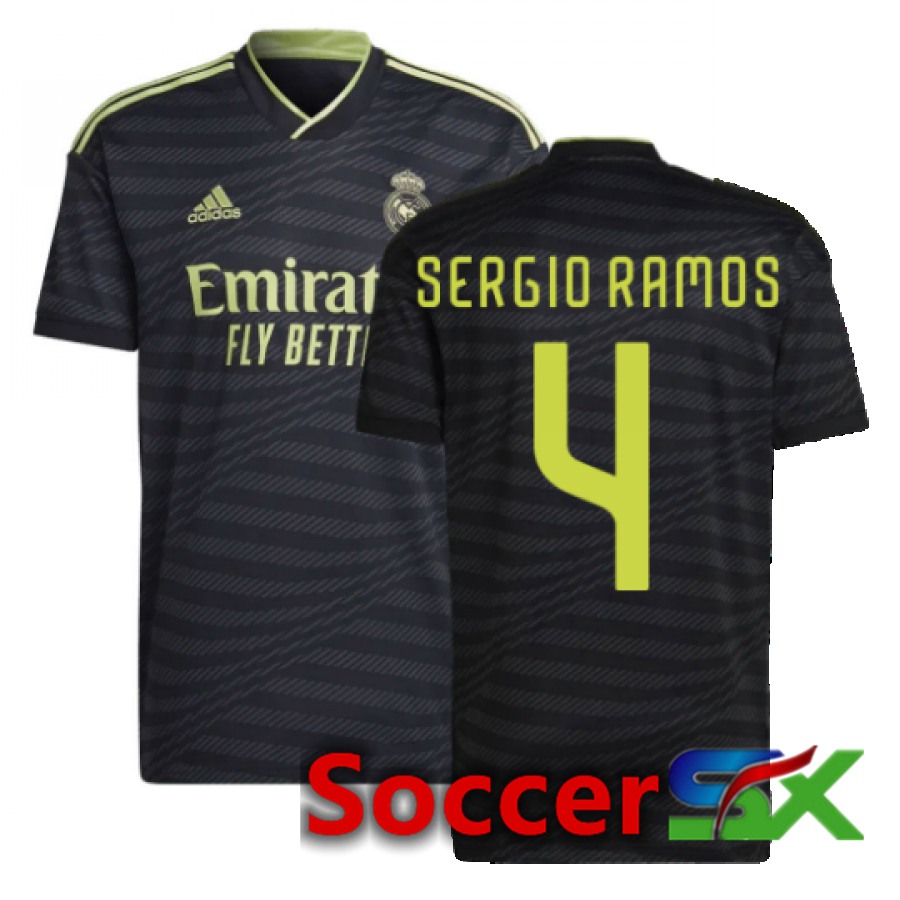 Real Madrid (Sergio Ramos 4) Third Jersey 2022/2023