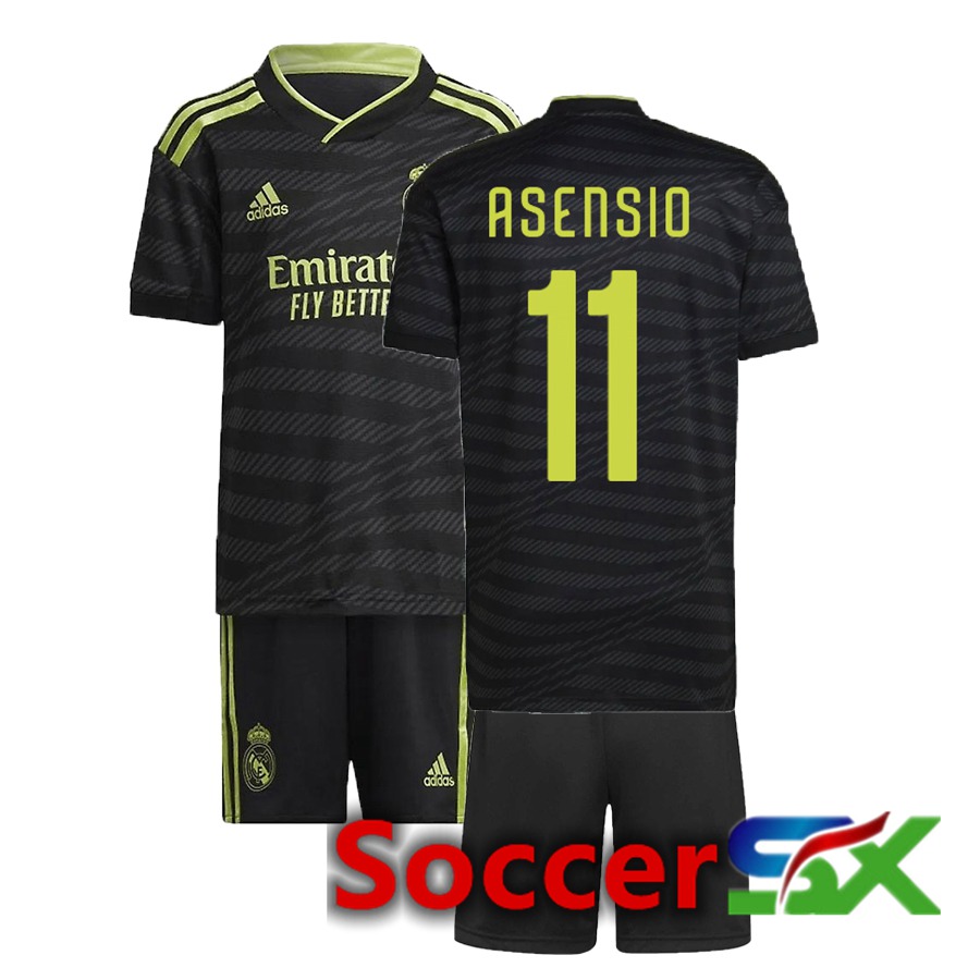 Real Madrid (Asensio 11) Kids Third Jersey 2022/2023