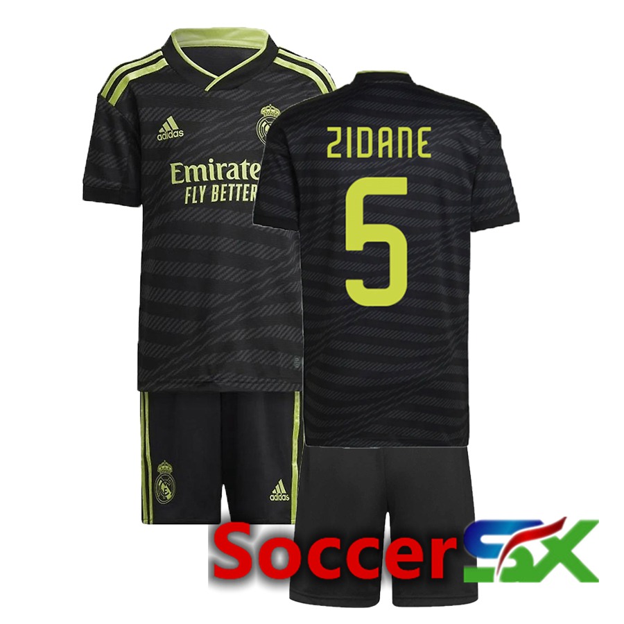 Real Madrid (Zidane 5) Kids Third Jersey 2022/2023