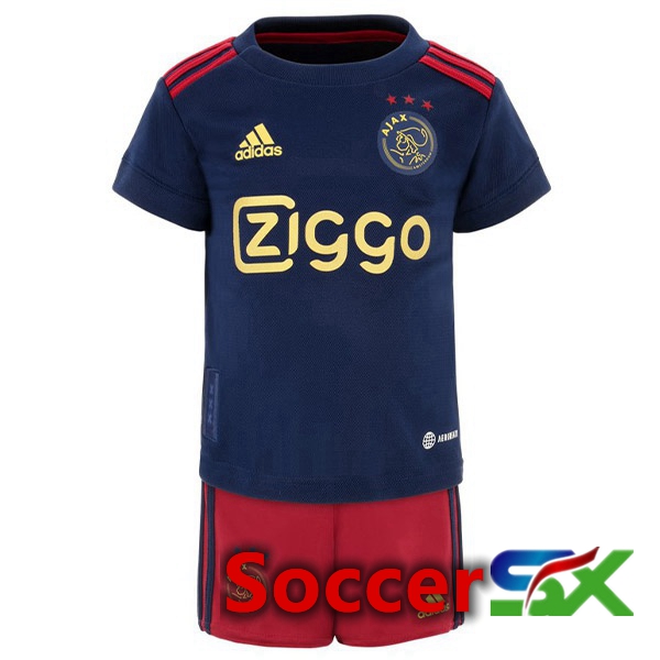 AFC Ajax Kids Away Jersey Black 2022/2023