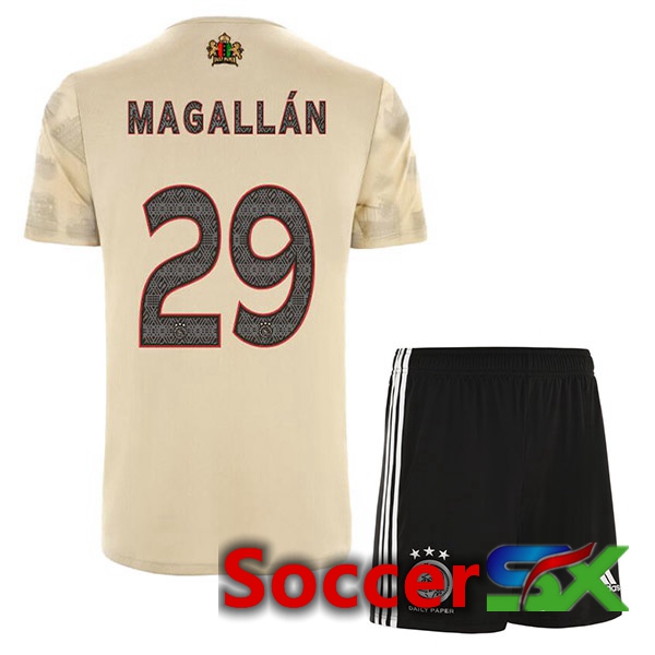 AFC Ajax (Magallán 29) Kids Third Jersey Brown 2022/2023