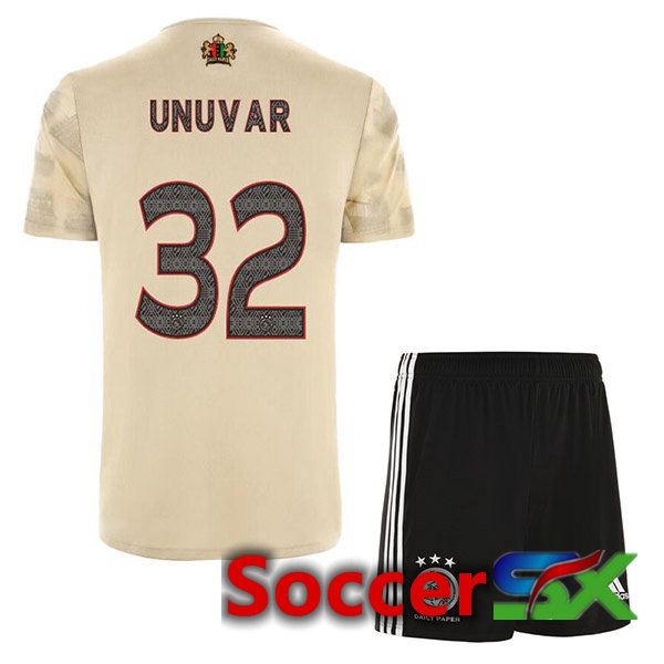 AFC Ajax (Unuvar 32) Kids Third Jersey Brown 2022/2023