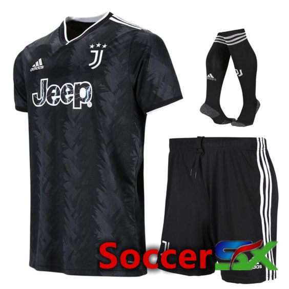 Juventus Away Jersey (Shorts + Sock) 2022/2023