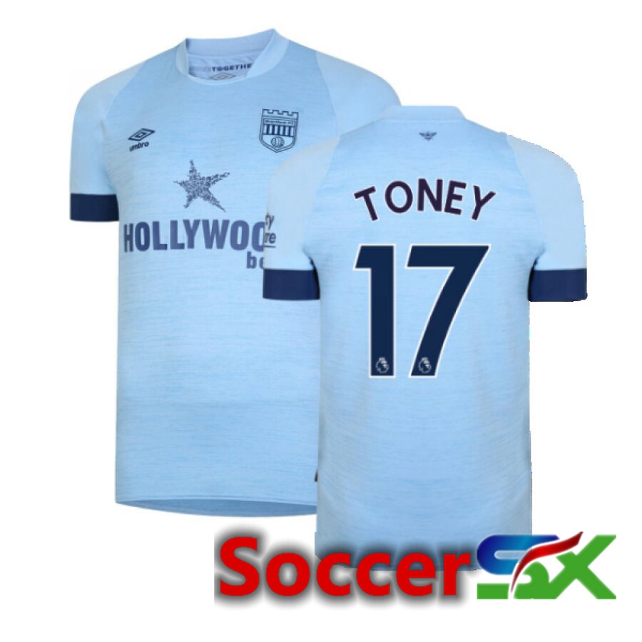 Brentford FC (TONEY 17) Away Jersey 2022/2023