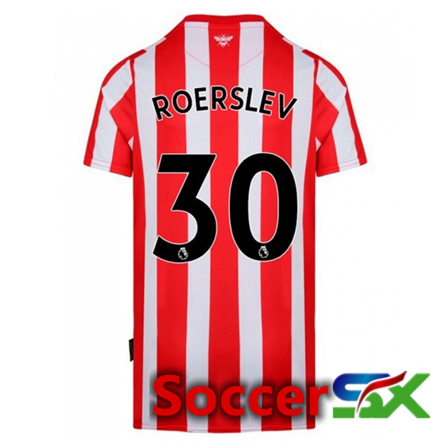 Brentford FC (ROERSLEV 30) Home Jersey 2022/2023