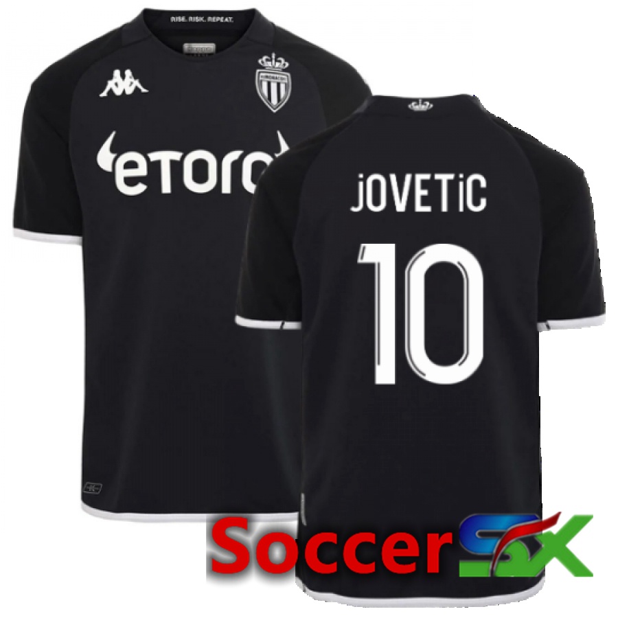 AS Monaco (Jovetic 10) Away Jersey 2022/2023