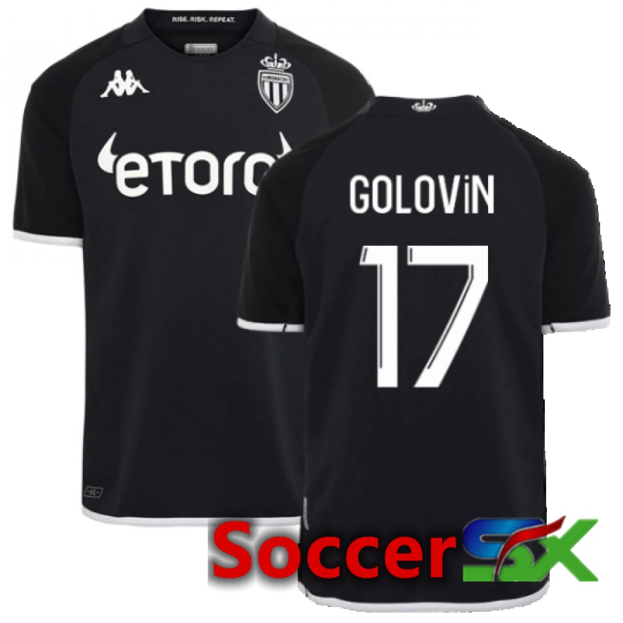 AS Monaco (Golovin 17) Away Jersey 2022/2023